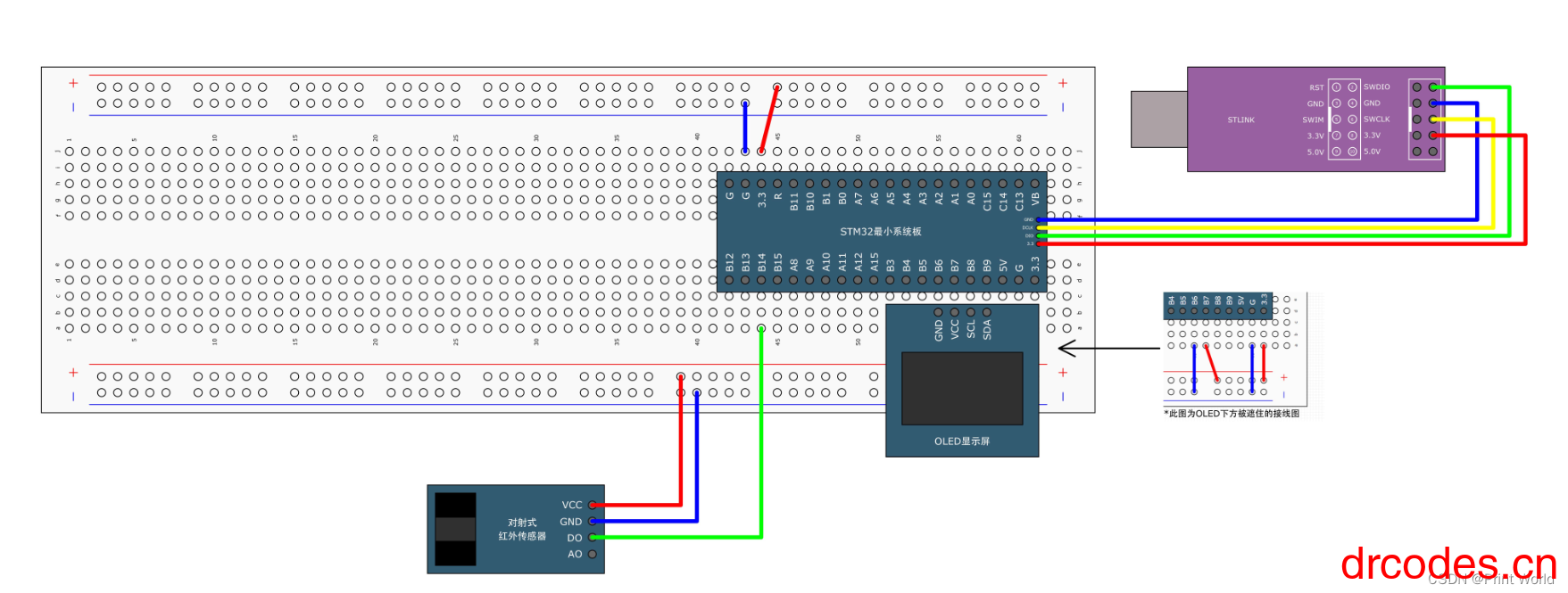 STM32 学习笔记12 – 对射式红外传感器计次 旋转编码器计次-爱写代码的小医生